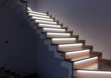 Đèn led cảm biến cầu thang giá rẻ